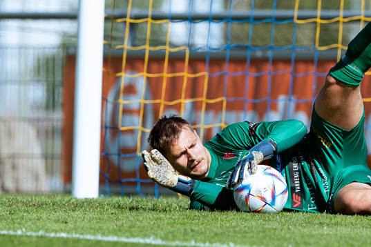 Tvååkers målvakt Anton Andersson