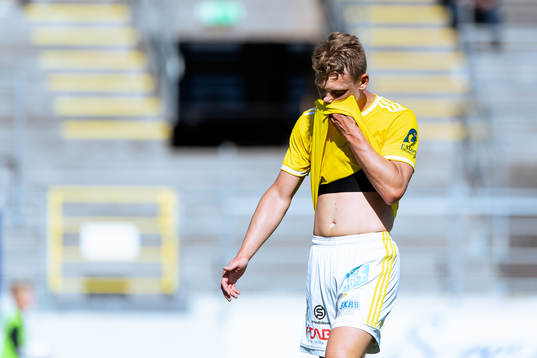 Falkenbergs Robin Hofsö deppar
