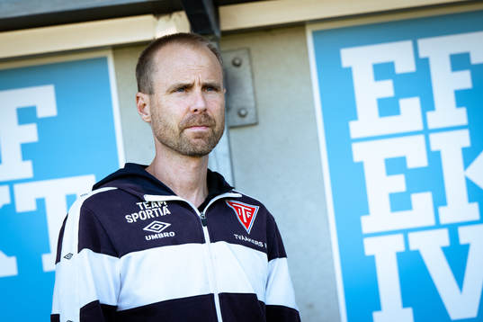 Tvååkers tränare Pierre Krantz