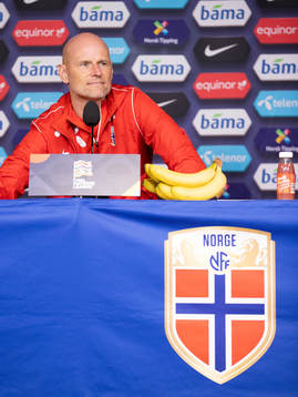 Ståle Solbakken, head coach of the Norwegian national