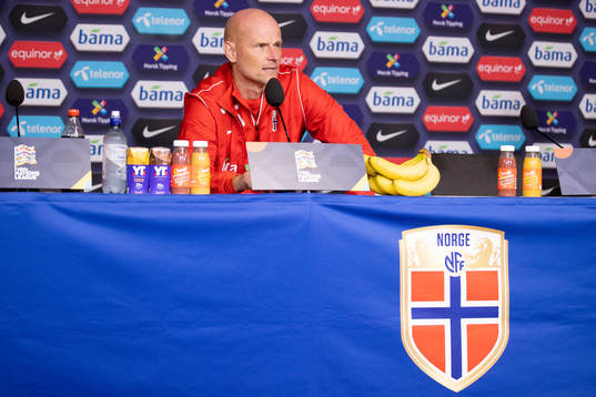 Ståle Solbakken, head coach of the Norwegian national