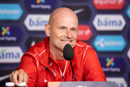 Ståle Solbakken, head coach of the Norwegian national