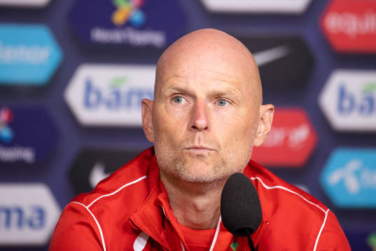Ståle Solbakken, head coach of the Norwegian national