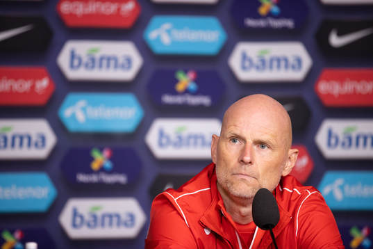 Ståle Solbakken, head coach of the Norwegian national