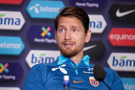 Stefan Strandberg of the Norwegian national football team
