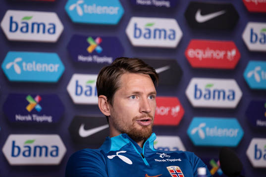 Stefan Strandberg of the Norwegian national football team