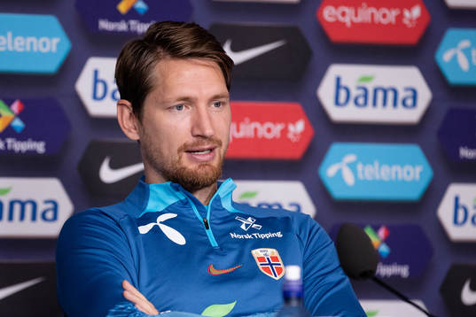 Stefan Strandberg of the Norwegian national football team