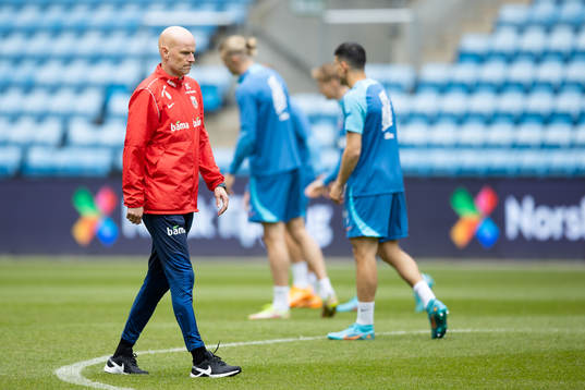 Ståle Solbakken, head coach of of the Norwegian national
