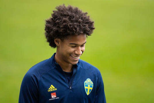 Jens Cajuste of the Swedish national football team
