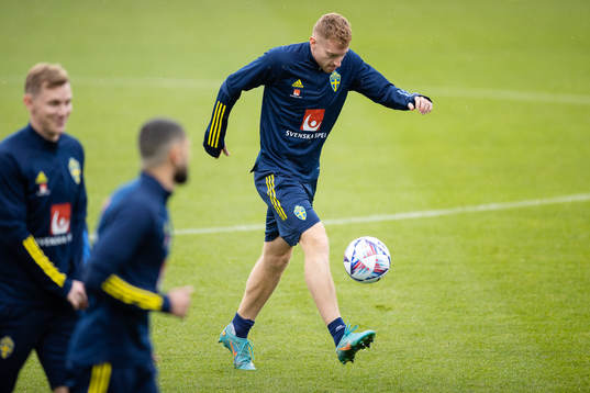 Dejan Kulusevski of the Swedish national football team