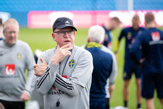 Head coach Janne Andersson of the Swedish national football