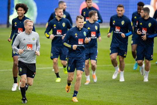 Viktor Claesson of the Swedish national football team