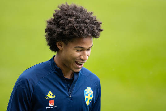 Jens Cajuste of the Swedish national football team