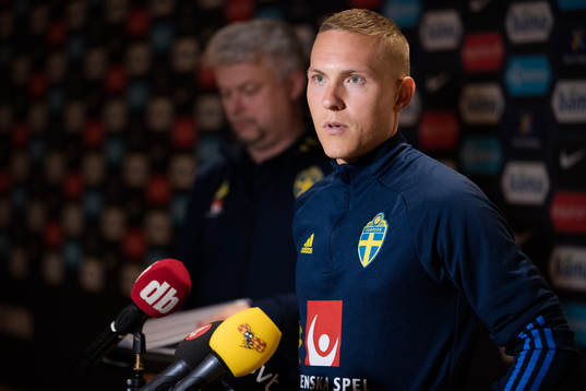 Ludwig Augustinsson of the Swedish national football team