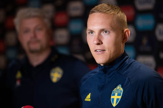 Ludwig Augustinsson of the Swedish national football team