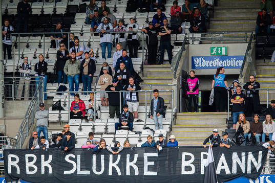 Spectators in the stands