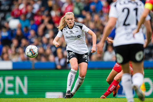 Mathilde Hauge Harviken of Rosenborg