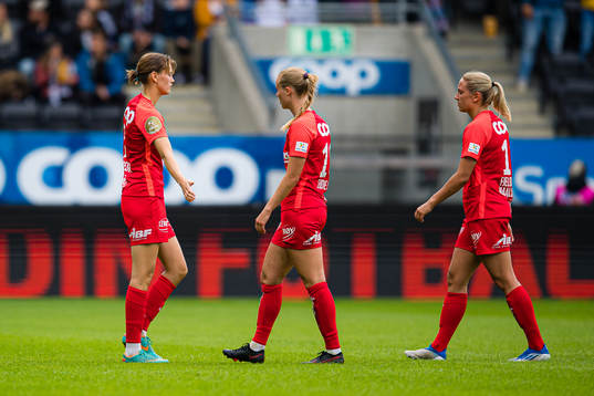 Rakel Engesvik, Nora Eide Lie and Lisa Fjeldstad Naalsund