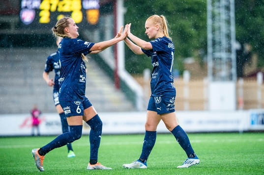 Rosengårds Ria Noora Minerva Öling och Sofie Bruun