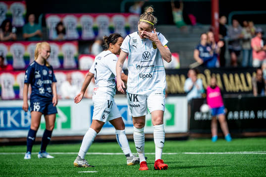 Umeås Lisa Dahlkvist deppar
