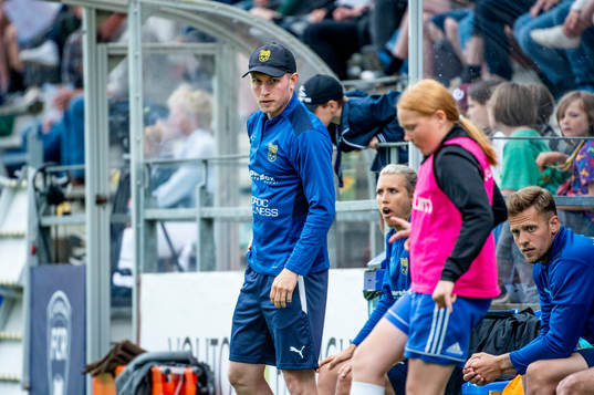 Umeås huvudtränare Samuel Fagerholm