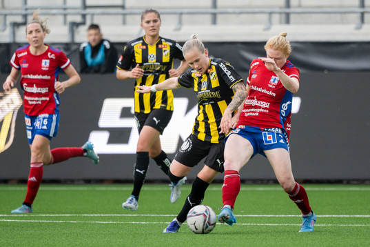 Häckens Filippa Curmark och Vittsjös Clare Polkinghorne