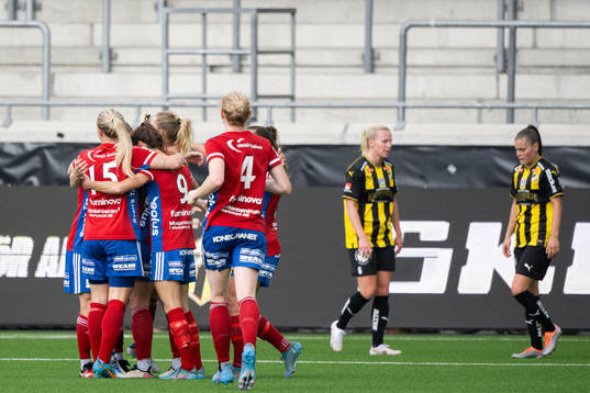 Vittsjös spelare jublar