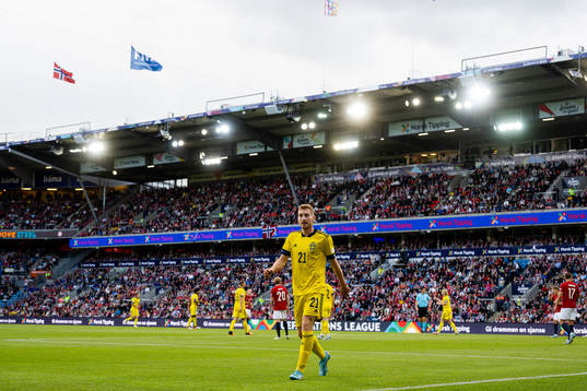 Dejan Kulusevski of Sweden