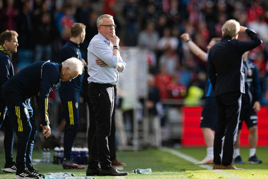 Head coach Janne Andersson of Sweden