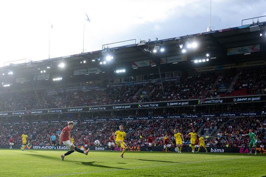 Marcus Pedersen of Norway and Gabriel Gudmundsson of Sweden