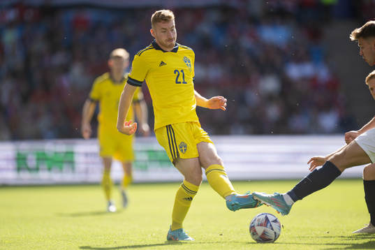 Dejan Kulusevski of Sweden