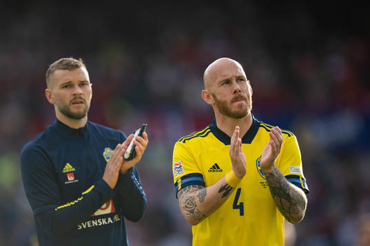 Jesper Karlström and Magnus Eriksson of Sweden