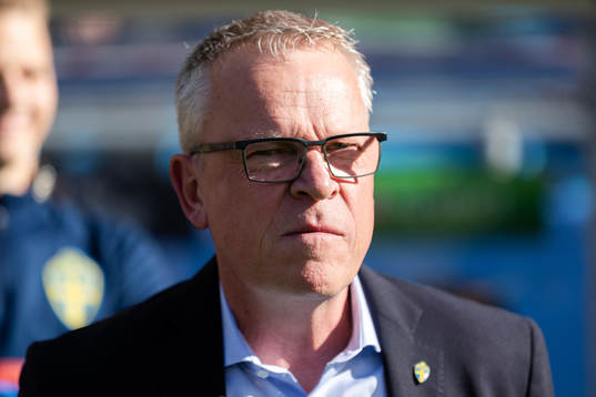 Head coach Janne Andersson of Sweden