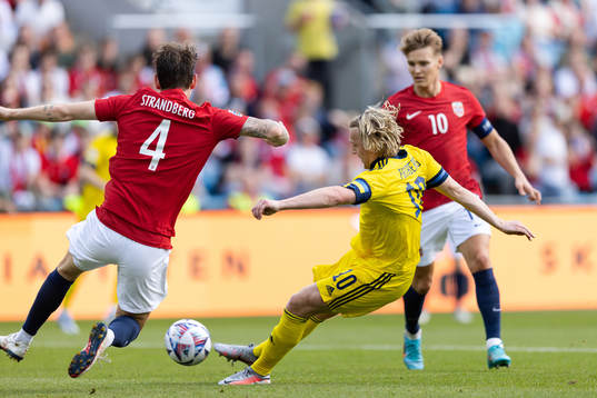 Emil Forsberg of Sweden