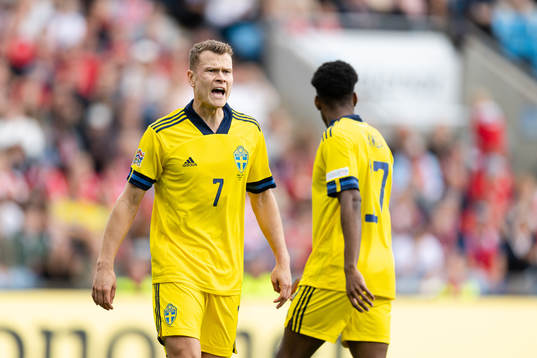 Viktor Claesson of Sweden reacts