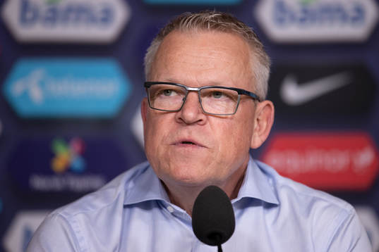Head coach Janne Andersson of Sweden