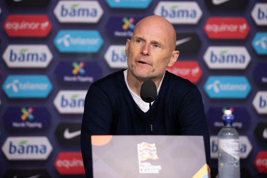 Ståle Solbakken, head coach of Norway