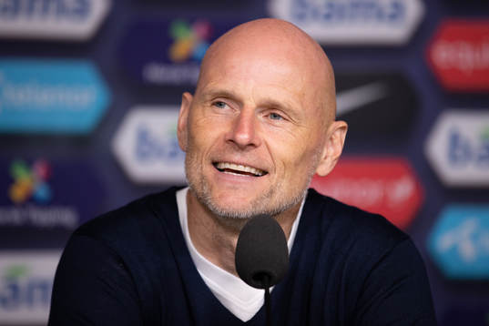 Ståle Solbakken, head coach of Norway