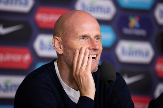 Ståle Solbakken, head coach of Norway