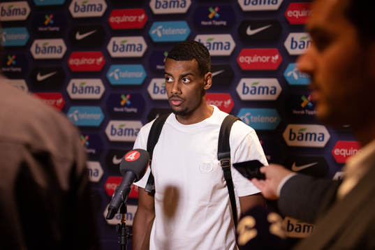 Alexander Isak of Sweden