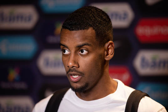 Alexander Isak of Sweden