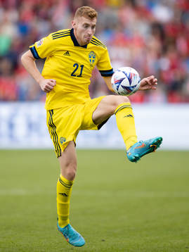 Dejan Kulusevski of Sweden