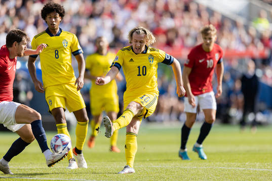 Emil Forsberg of Sweden
