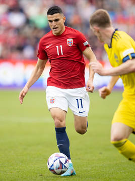 Mohamed Elyounoussi of Norway