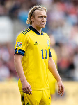 Emil Forsberg of Sweden