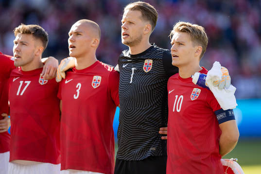 Fredrik Bjørkan, Leo Østigård, goalkeeper Ørjan