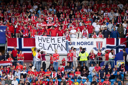 during the Nations League football match between Norway and