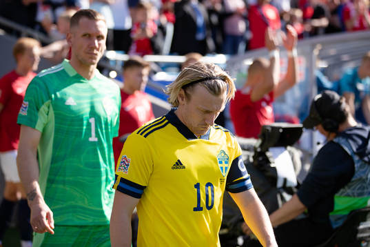 Emil Forsberg of Sweden
