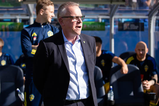 Janne Andersson, head coach of Sweden
