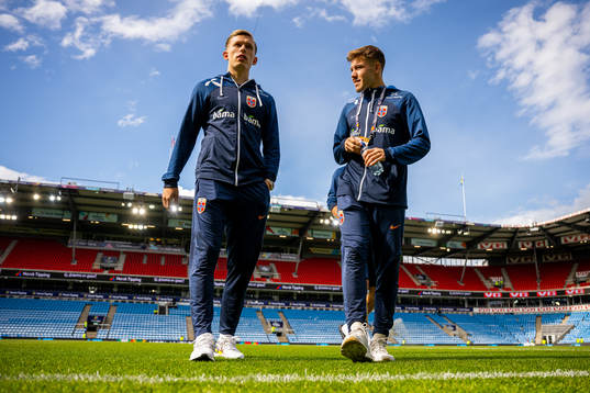 Marcus Holmgren Pedersen and Fredrik André Bjørkan of